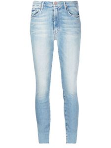 MOTHER jean skinny à coupe slim - Bleu