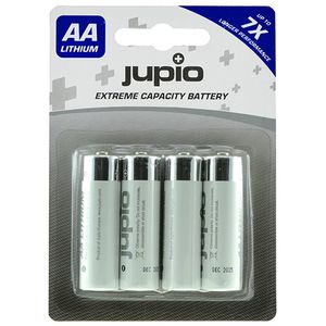 Jupio Lithium Batteries AA 4 stuks