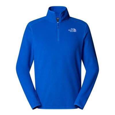 The North Face 100 Glacier 1/4 Zip Fleece Heren Hero Blue M