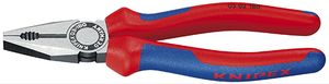 Knipex Kombitang zwart geatramenteerd met meer-componentengrepen 200 mm - 0302200