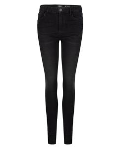 Rellix Meisjes jeans broek Xelly super skinny - Zwart