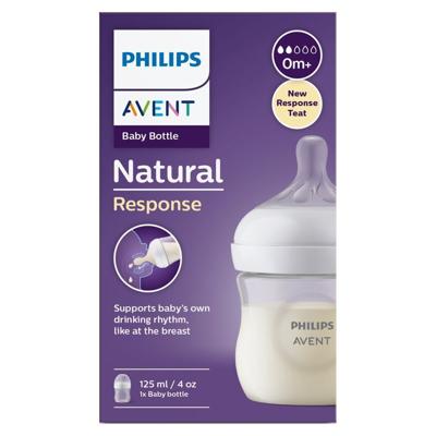 Avent Natural Response 3.0 Zuigfles 0m+ 125ml