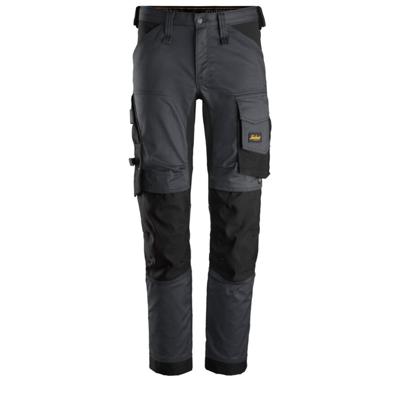 Snickers Workwear 6341 Werkbroek grijs/zwart - maat 46