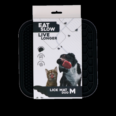 Eat Slow Live Longer - Likmat Duo - M - Zwart