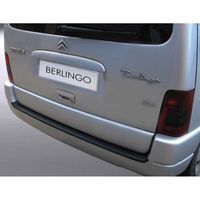 Bumper beschermer passend voor Citroën Berlingo 1996-2008 Zwart GRRBP258 - thumbnail