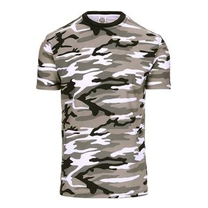 T-shirt grijze urban camouflage print 3XL  -
