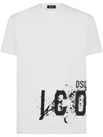 DSQUARED2 t-shirt à logo Icon imprimé - Blanc