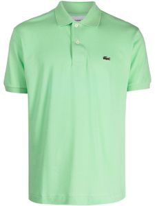 Lacoste polo en coton à patch logo - Vert