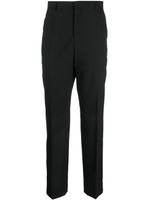 Etudes pantalon en laine vierge à coupe droite - Noir