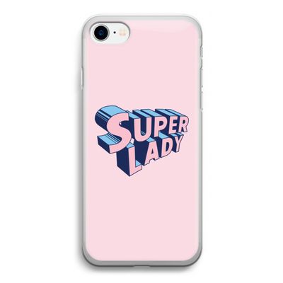 Superlady: iPhone SE 2020 Transparant Hoesje