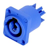 Adam Hall 4 Star P PM IN power connector chassisdeel blauw