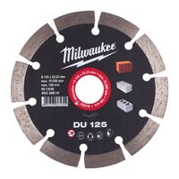 Milwaukee Accessoires Diamantdoorslijpschijf DU 125 - 4932399522