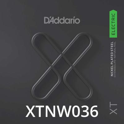 D'Addario XTNW036 XT Nickel Wound Losse Elektrische Snaar .036 D'Addario XTNW036 XT Nickel Wound Losse Elektrische Snaar .036