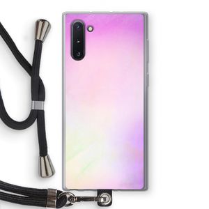 Flow mist pastel: Samsung Galaxy Note 10 Transparant Hoesje met koord