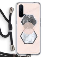 Creatieve toets: OnePlus Nord CE 5G Transparant Hoesje met koord