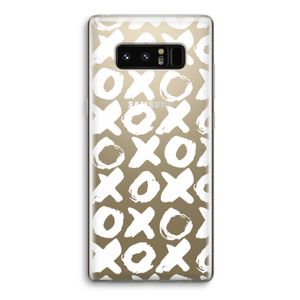 XOXO: Samsung Galaxy Note 8 Transparant Hoesje