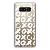 XOXO: Samsung Galaxy Note 8 Transparant Hoesje