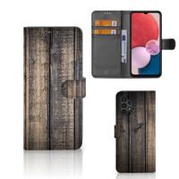 Samsung Galaxy A13 (4G) | Book Style Case | Steigerhout Samsung Galaxy A13 (4G) | Book Style Case | Steigerhout