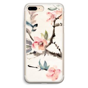 Japanse bloemen: iPhone 7 Plus Transparant Hoesje