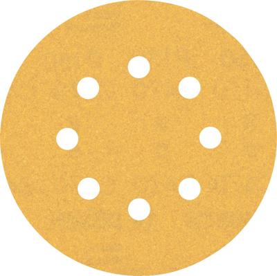 Bosch Accessoires Expert C470 schuurpapier voor excenterschuurmachines 125 mm, 8 gaten, K150 50-delig - 1 stuk(s) - 2608901120