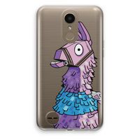Lama: LG K10 (2017) Transparant Hoesje