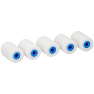 10x Foam schilderen verfrollers 5 cm   -