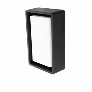 LED buitenlamp zwart dimbaar SG Frame Mini 6.5W 550 lumen 3000K met politiekeurmerk 605451