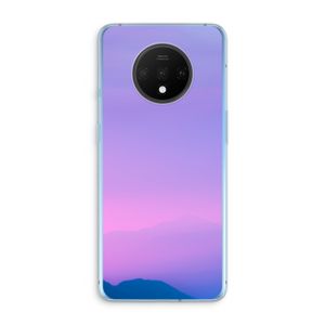Sunset pastel: OnePlus 7T Transparant Hoesje
