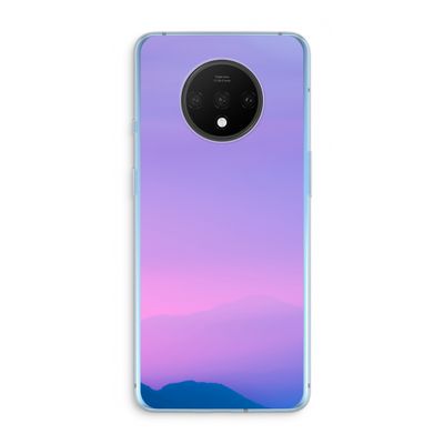 Sunset pastel: OnePlus 7T Transparant Hoesje