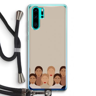 Girls girls girls: Huawei P30 Pro Transparant Hoesje met koord
