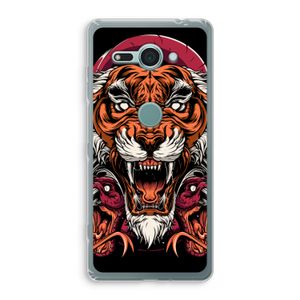 Tiger and Rattlesnakes: Sony Xperia XZ2 Compact Transparant Hoesje