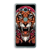 Tiger and Rattlesnakes: Sony Xperia XZ2 Compact Transparant Hoesje