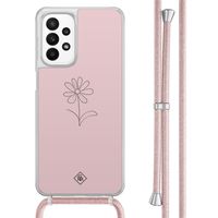 Samsung Galaxy A23 hoesje met koord - Madeliefje Samsung Galaxy A23 hoesje met koord - Madeliefje