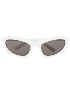 Balenciaga Eyewear lunettes de soleil à monture papillon - Blanc