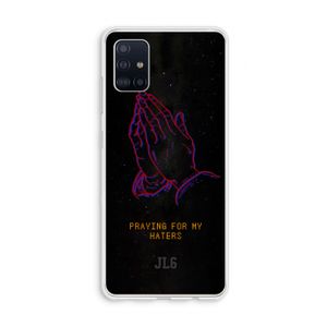 Praying For My Haters: Galaxy A51 4G Transparant Hoesje