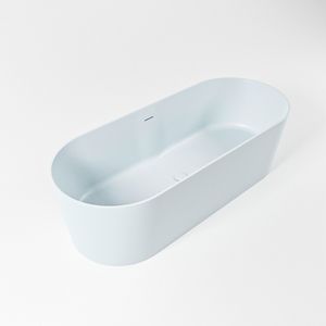 Vrijstaand bad Mondiaz Noble | 180x75 cm | Solid surface | Ovaal | Clay