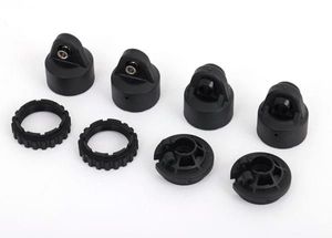 Traxxas - Shock caps, GT-Maxx shocks (2)/ spring perch/ adjusters (2) (for 2 shocks) (for Sledge) (TRX-9664)