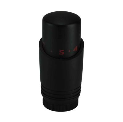 Wiesbaden luxe thermostaatknop M-30 mat-zwart