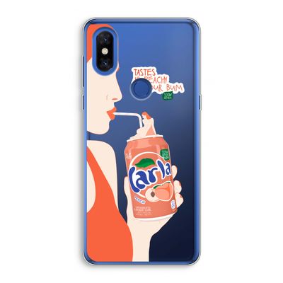 Peach please!: Xiaomi Mi Mix 3 Transparant Hoesje