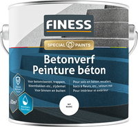 finess betonverf grijs 0.75 ltr