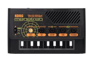 Korg monotron DELAY Analoge synthesizer Zwart