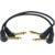 Klotz AB-JJA0060 2x patchkabel stereo 6.35 mm haaks 30 centimeter