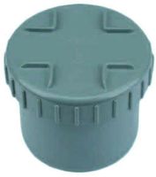 Wavin PVC Eindstuk met Schroefdeksel 200mm - Duurzame Afsluiter voor Riolering Wavin PVC Eindstuk met Schroefdeksel 200mm - Duurzame Afsluiter voor Riolering