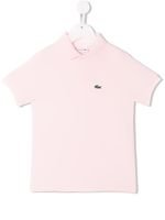 Lacoste Kids polo à logo poitrine brodé - Rose