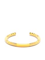Aurelie Bidermann bracelet manchette Positano - Jaune