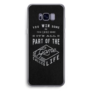 Life: Samsung Galaxy S8 Plus Transparant Hoesje