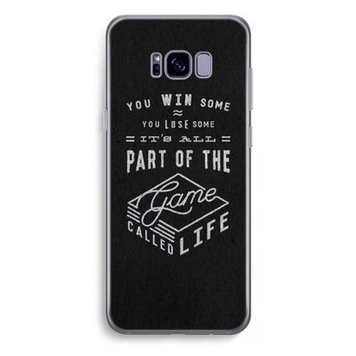 Life: Samsung Galaxy S8 Plus Transparant Hoesje