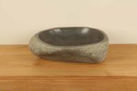 Flussstein Waschschale RM030302, 49x42x15 cm