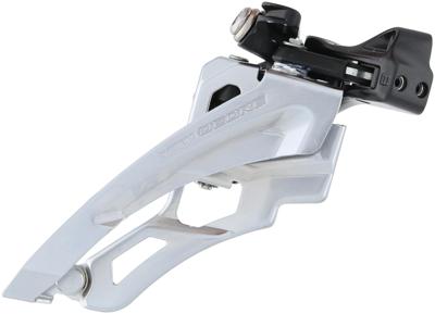 SHIMANO voorderailleur 3 x 10-speed deore fc-m6000 side swing middelhoge klem 40-42t zwart