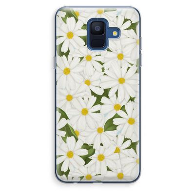 Summer Daisies: Samsung Galaxy A6 (2018) Transparant Hoesje